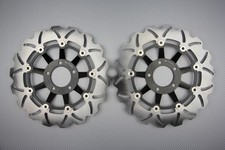Paire Disques Frein Avant Wave Flottant 310mm Pour SUZUKI GSXR 750 GSX-R 1991-95