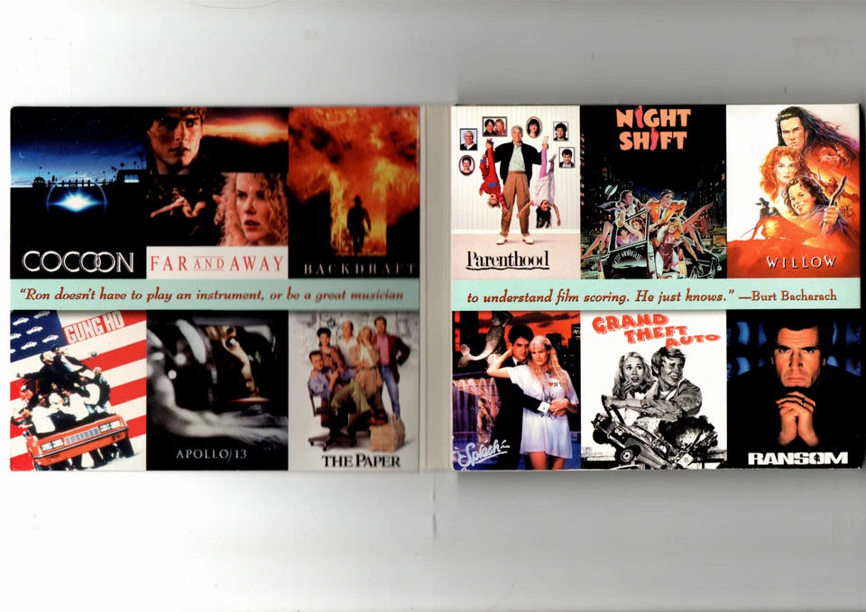 Passions & Achievements Ron Howard Sampler CD OST Soundtrack J.Horner, H.Zimmer - Bild 2 von 3