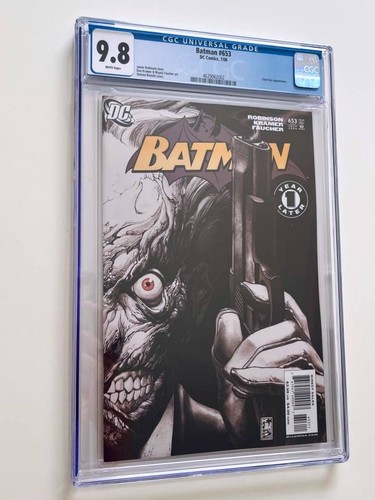 BATMAN #653 CGC 9.8 (2006) Two-Face cover