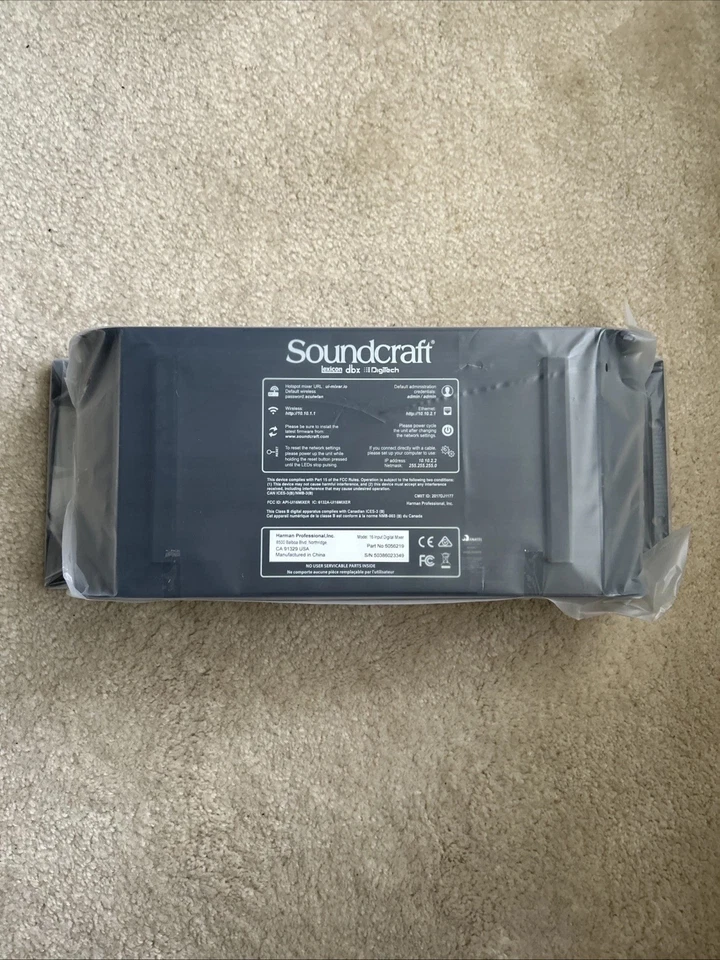 Soundcraft Ui16 Remote Controlled 16 Input Digital Mixer PROAUDIOSTAR - Image 4 of 4