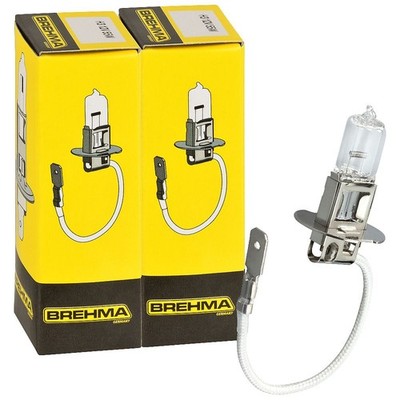 2x BREHMA Classic H3 Halogen Autolampe 12V 55W PK22s Glühbirne Lampen