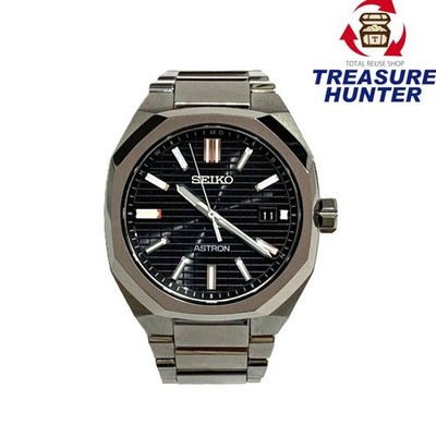 SEIKO ASTRON NEXTER SBXY063 DYNA Titan Funk Solar Uhr schwarzes Zifferblatt 3...