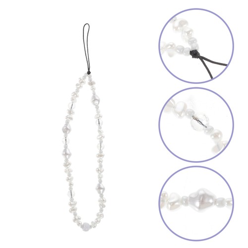 Mobiltelefon Lanyard Schmuck Perlenbesetztes Telefonarmband Charms - 第 4/11 張圖片