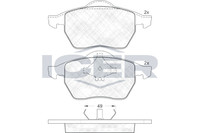 Bremsbelagsatz Vorne Ate-System FüR Ford Galaxy I WGR II WA6 MK VAN VW 95-15