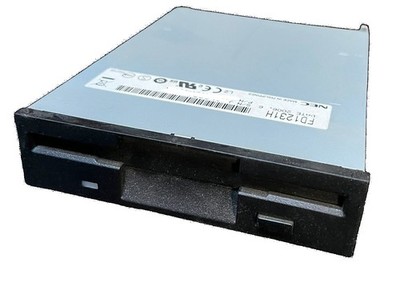 NEC FD1231H Floppy Disketten FDD Laufwerk IDE 1.44MB 3.5 Zoll schwarze Blende