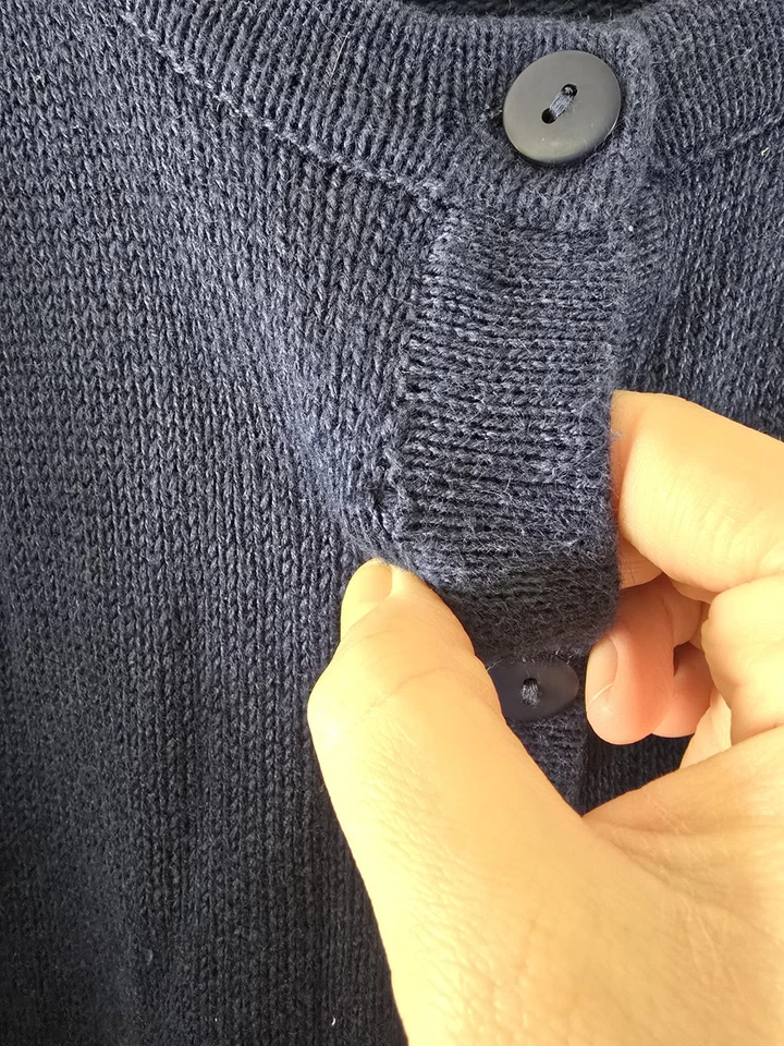 Quacker Factory Easter Floral Butterfly Beaded Embroidery Cardigan Sweater 1X - Image 3 of 4