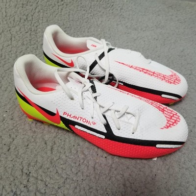 Nike Jr Phantom GT2 Academy FG/MG Soccer Shoes Youth Size 6Y White DC0812-167