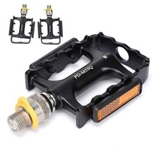 Quick-Release Folding Bike Pedals, Aluminum Alloy Bearing Pedals for Mountain