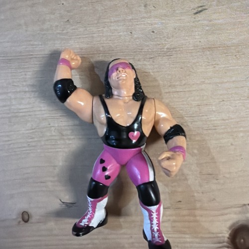 WWF WWE BRET Hitman HART Wrestling HASBRO Series 4...