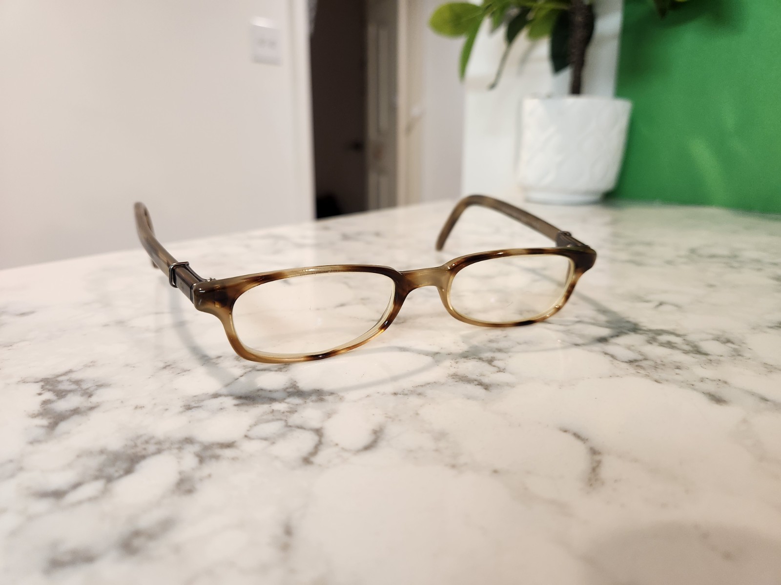 Robert Marc Eyeglasses FRAMES ONLY Brown Hand Mad… - image 1