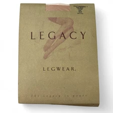 Legacy Tights Womens E NUDE Opaque Control Top Made in USA Body Shaper