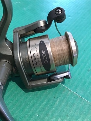shimano 4000 rear drag reel SPIREX SR4000RG Shimano Sahara R Spinning Reels feature a cold forged spool making these reels super durable Shimano - SAHARA REAR DRAG
