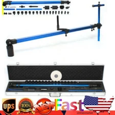 Universal 2D Measuring System Auto Body Frame Machine Tool Set Adapter+Box NEW