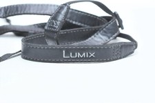 Panasonic LUMIX Leather Slim Digital Camera Strap Black