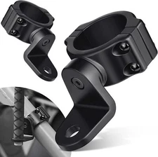 2x Mount Brackets For UTV ATV RZR 4WD LED Whip Light Bar 1.75" to 2"Rollbar Cage