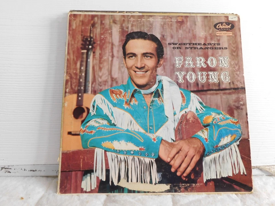 LOT OF 5 FARON YOUNG - VINTAGE COUNTRY 33 RPM LPS Foto 2 de 4