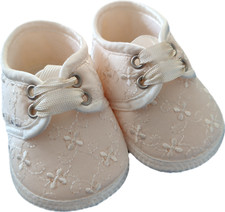 Early Days Boys Ivory Soft Soled Occasion Wear Shoes. Size 3