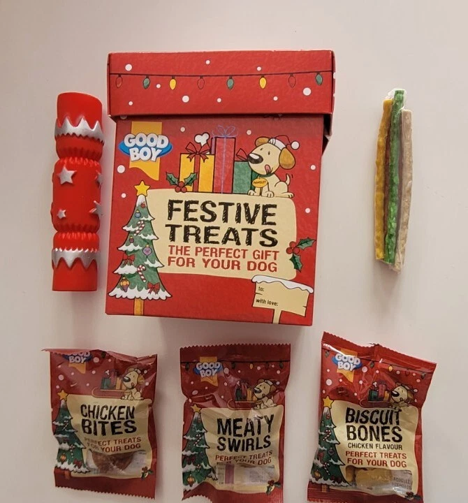 Christmas Puppy Dog Christmas Festive Gift Box eBay