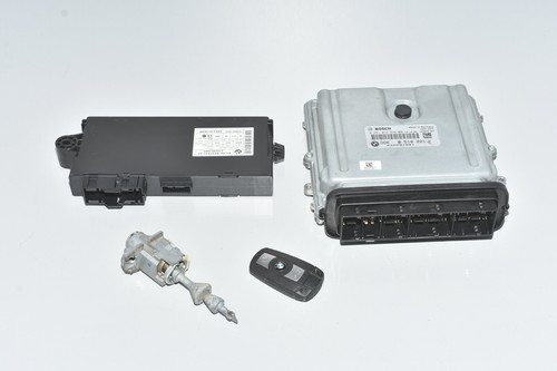 BMW E90 325D Ignition Set Engine Control Unit Control Units DDE CAS 9287535