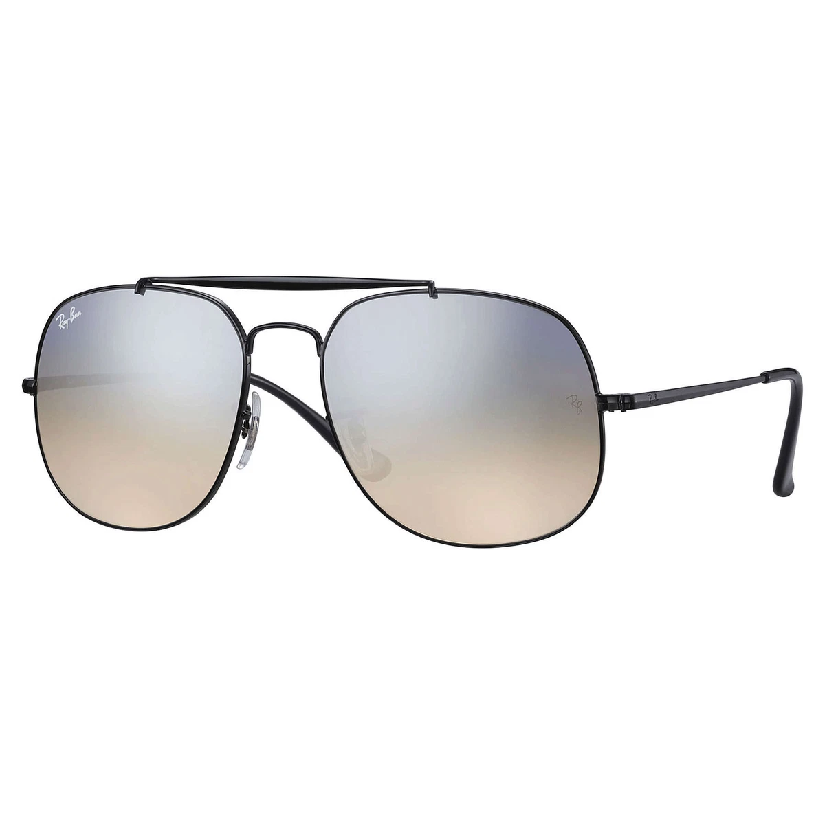 Ray Ban RB3561 General Sunglasses Black Silver Gradient Flash 57mm