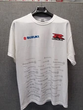 SUZUKI GSX-R T-SHIRT BRAND NEW SIZE LARGE  SEE OTHER LISTINGS FOR SMALL & MEDIUM