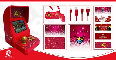 ネオジオ40周年クリスマスバージョン Limited SNK NEOGEO mini Christmas Edition from Japan with tracking