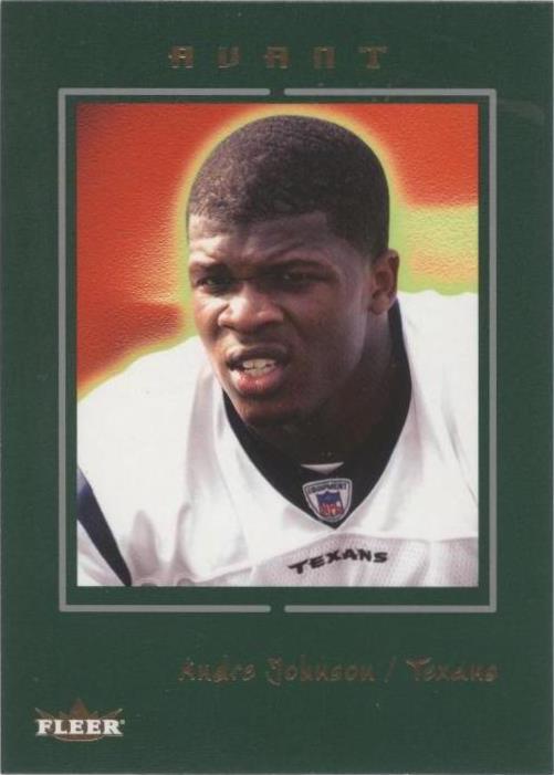 2003 Fleer Avant Andre Johnson #63 - 1 of 2