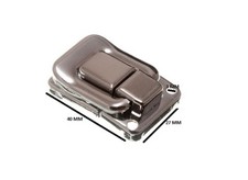 Case Catch Toggle Box Chest Latch 39mm X 29mm Np  Fixings Pack Of 6