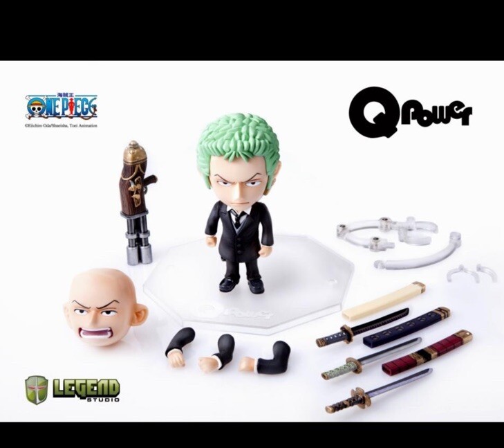 Película One Piece: Strong World - Roronoa Zoro - Q power Nendoroid