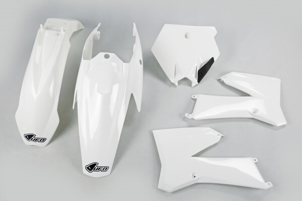 Kunststoff Verkleidung Kit Ktm SX 85 2006 - 2012 Ufo Plast Weiß-image