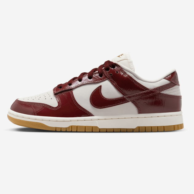 Size 8.5 - Nike Dunk LX Low Team Red Croc W for sale online