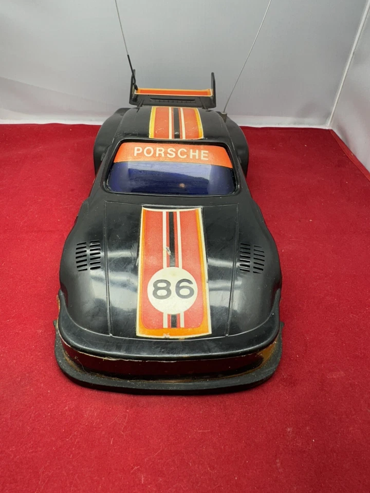 1970-е Аккумулятор Op RC «Элиминатор» Porsche 86 Гоночный Автомобиль Только Galoob Совершенно РЕДКИЙ - Изображение 4 из 4