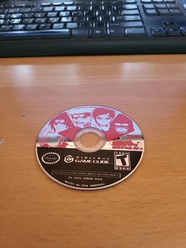 Naruto: Clash of Ninja 2 (Nintendo GameCube) Disc Only