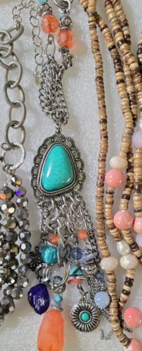 Signed LOFT Dabby Reid SGW Designs Ruby PD Julia more Necklaces Jewelry Lot - Picture 5 of 8