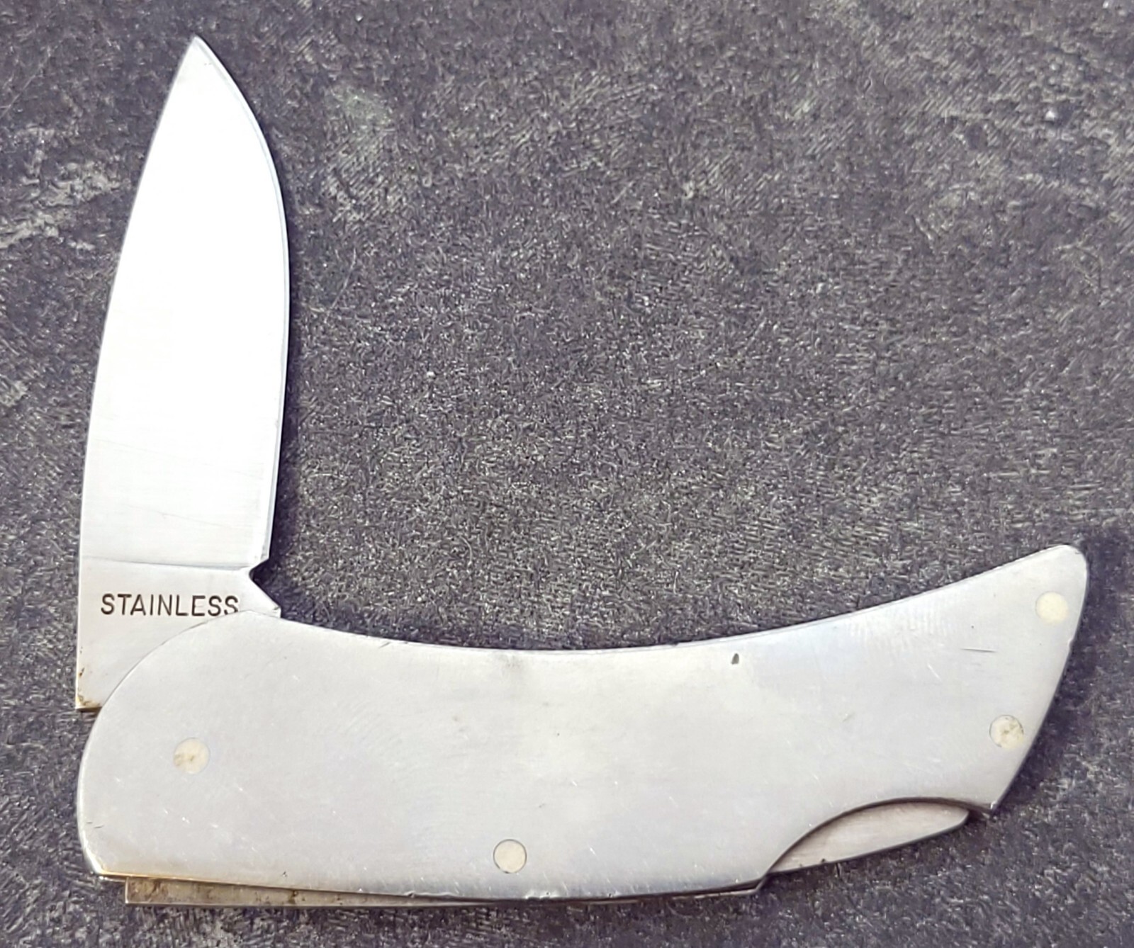 ZIPPO Knife Made In Usa Lockback KENDALL MOTOR OIL Advertising Vintage