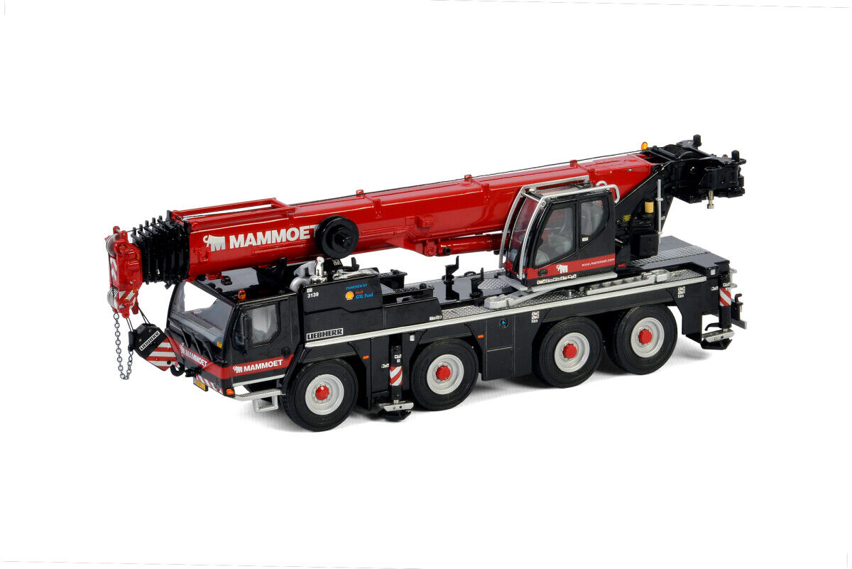 大きな取引 Liebherr LTM 1090-4.2 Mobile Crane - Mammoet - WSI 1:50 建設車両、作業車