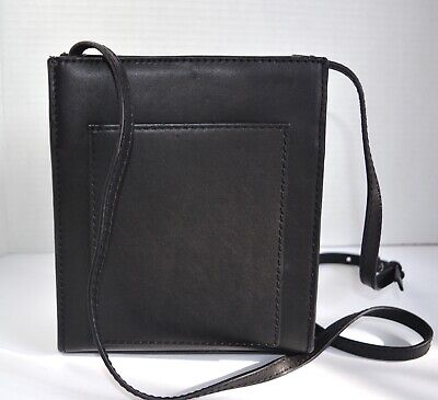 Steven Alan Camden Crossbody Black Leather Mini Shoulder Bag Steven Alan Camden Crossbody Black Leather Mini Shoulder Bag