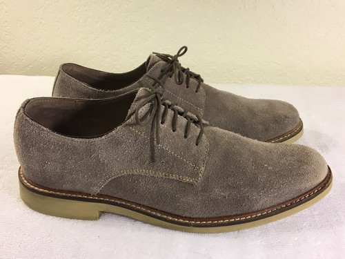 Banana Republic Hombre Zapatos Gamuza Marrón Claro Talla 8 M Buen Estado - Imagen 12 de 12