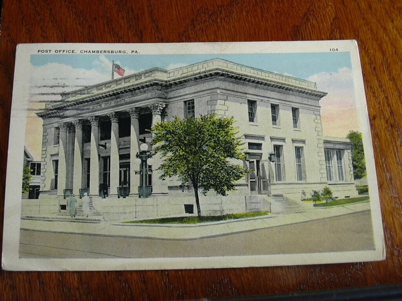 *1928 Post Office, Chambersburg, Pennsylvania