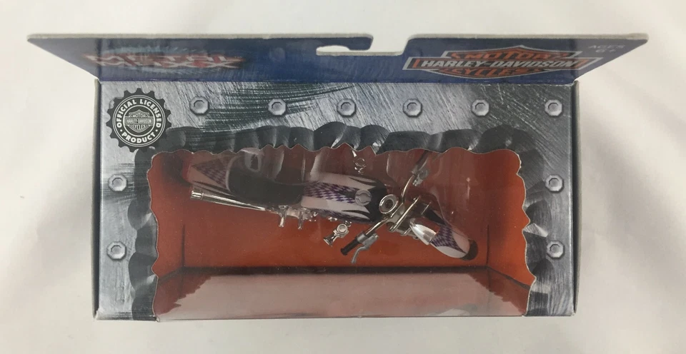 Metal Maxx Harley Davidson Motorcycle 1:17 Die Cast Replica FXSTD Softail Deuce - Image 2 of 4