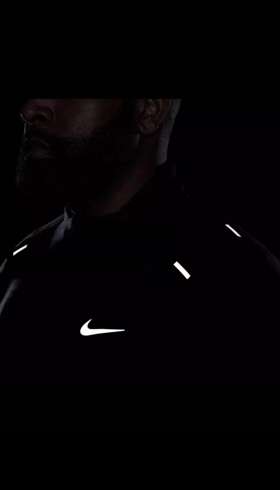 Camiseta de running para hombre Nike Therma Sphere Element 1/2 cremallera gris CZ4229 010 talla S, M Foto 3 de 4