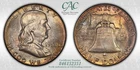 1958 CACG MS66 Booger Variety Obverse Die Clash FS-402 Franklin Half-Toned