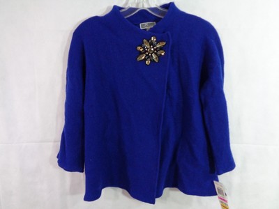sapphire blue cardigan