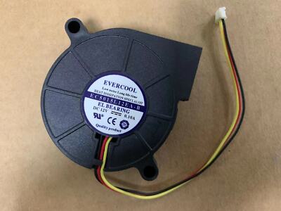 for EVERCOOL EC5015L12EA-B Mute Humidifier fan DC12V 0.10A 5CM 5015 3wire