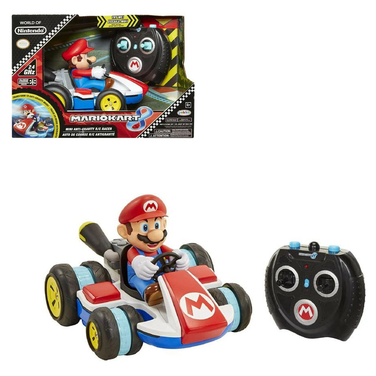 Jouet Voiture Mariokart Radioguidé Télécommandée Mario Anti Gravity