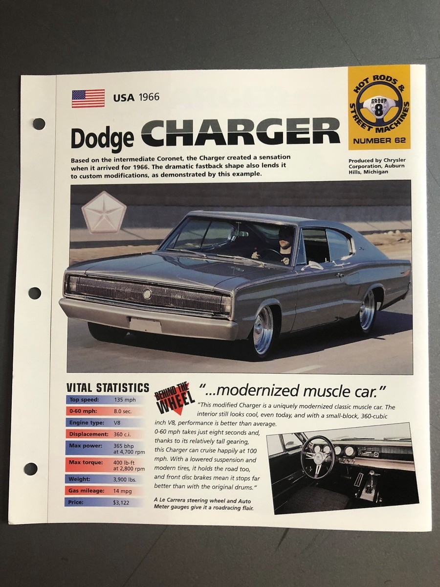 1966 Dodge Charger Coupe IMP 