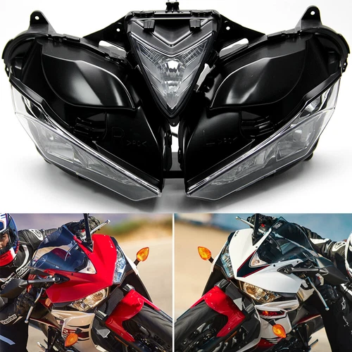 Headlight Lamp Assembly for Yamaha YZF-R3 YZF-R25 2013 2014 2015 2016 2017 2018 - Picture 12 of 17