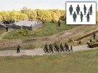 MU N-W00005 - Figures Soldiers Wehrmacht Standing 7x - Track N - NEW