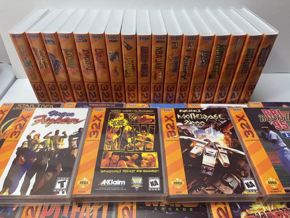 Sega 32x Universal Game Case Bundle *NO GAMES* READ DESCRIPTION - Image 2 of 4