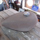 VINTAGE NEW OLD STOCK PEANUT TANK ? Vintage Motorcycle Fuel Tank